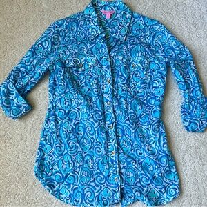 Lilly Pulitzer Button-Up Shirt